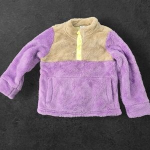 GAP Kids Purple and Tan Fleece Sherpa (Brand NEW but HAS no TAGS ) SIZE:4T